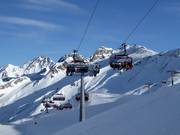 Palinkopfbahn - 6-persoons hogesnelheidsstoeltjeslift (koppelbaar) met kap en stoelverwarming