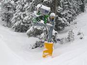 Sneeuwkanon in San Vito di Cadore