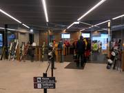 Verzorgde kassa bij de Zugspitze kabelbaan