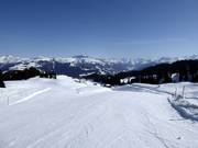 Danusapiste vanaf het bergstation