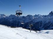 Saline-Laresei - 4-persoons hogesnelheidsstoeltjeslift (koppelbaar) met kap