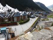 Baqueira-Ruda 1500 - Start van de gondellift in het centrum