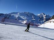 Start van de piste bij Porta Vescovo