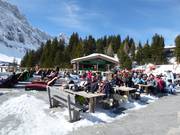 Engel & Bengel Bar bij het station Trübsee