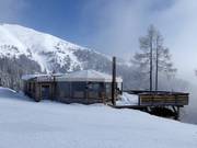 Schweini's Downhill Bar bij het dalstation Gensbichlalm