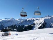 Panüöl - 6-persoons hogesnelheidsstoeltjeslift (koppelbaar) met kap