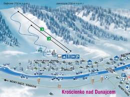 Skigebied Stajkowa – Krościenko nad Dunajcem