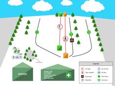 Pistekaart Côte Boisée – Terrebonne