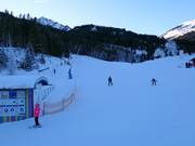 Oefenhelling bij de Mühlhanglift in Zöblen