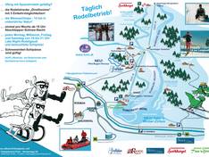 Pistekaart Weißach/Hochkogel (Abschlepper Rosenegg)