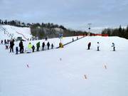 Transportband met beginnerspiste