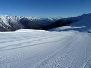Start van de skidag op de Venet