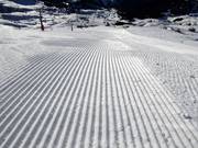 Eersteklas pistepreparatie in het skigebied Gröden