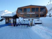 Châtelet - 6-persoons hogesnelheidsstoeltjeslift (koppelbaar)