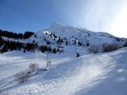 Uitzicht vanaf Vason in de richting van Palon