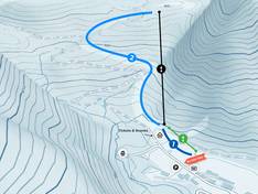 Pistekaart Winterhöh – Wildalpen
