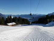 Zeer goede pistepreparatie op de Rangger Köpfl