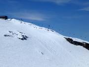 Steile afdaling Sonnenhang