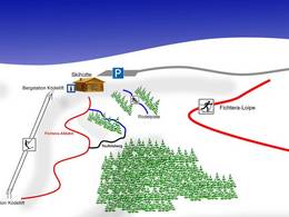 Skigebied Ködellift – Nordhalben