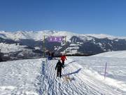 Start van de rodelbaan Meierhof