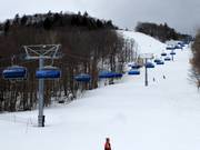 Snowdon Six Express - 6-persoons hogesnelheidsstoeltjeslift (koppelbaar) met kap