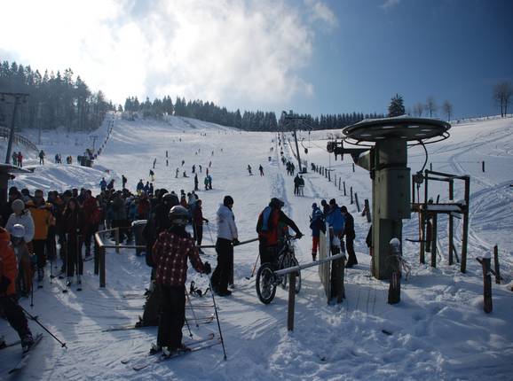 Steinbrinklift II - Sleeplift met T-beugel/Ankerlift