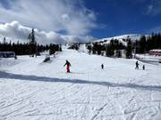 Gemakkelijke en brede piste Barnbackarna