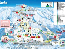 Pistekaart Naeba (Mt. Naeba)