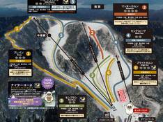 Pistekaart Yogo Kogen