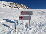 bewegwijzering bij het middenstation