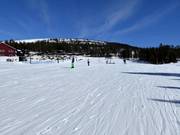 Uitzicht op het Skicenter Syd