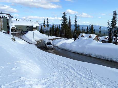 Columbia Mountains: milieuvriendelijkheid van de skigebieden – Milieuvriendelijkheid Big White