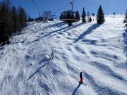 Skiroute onder de stoeltjeslift Neugarten 8er-Carving Jet