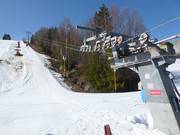 Vinkelheisen - Sleeplift met T-beugel/Ankerlift