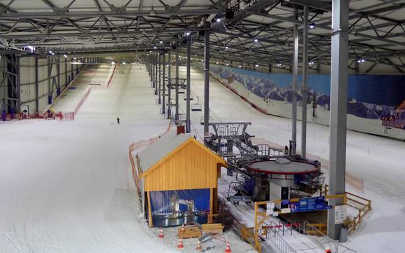 Grootste hoogteverschil in het district Ludwigslust-Parchim – indoorskibaan Wittenburg (alpincenter Hamburg-Wittenburg)