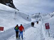 Egginerjoch - Sleeplift met T-beugel/Ankerlift