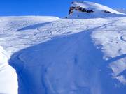 Diepe sneeuwhellingen wachten op de experts