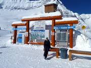 Piste-informatie met vriendelijk personeel