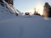 Pistenbully aan het werk