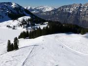 Middelzware afdaling bij de Seeben