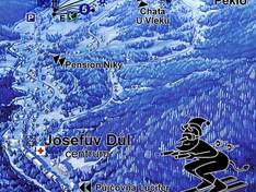 Pistekaart Lucifer – Josefův Důl