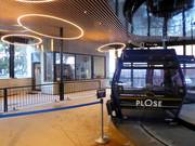 Zeer goed onderhouden dalstation van de Plosebahn