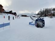 Beginnersgebied Tignes 1800 met gratis transportbanden