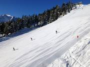 Zeer goede pistepreparatie op de Penken