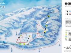 Pistekaart Vernár – Studničky