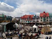 Open air en goede sfeer in Tremblant Village