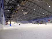 Uitzicht op de hoofdafdaling