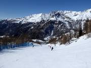 Dalafdaling naar Valtournenche