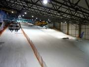 Uitzicht op de hoofdafdaling