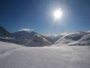 Uitzicht op het Val d'Ayas